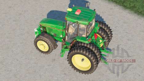 John Deere 7000 series〡tyre selection для Farming Simulator 2017