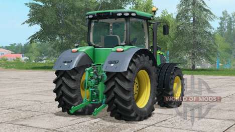 John Deere 7R series〡front hydraulic or weight для Farming Simulator 2017