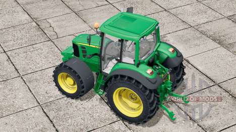 John Deere 6030 series〡configurable front weight для Farming Simulator 2017