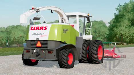 Claas Jaguar 800〡redid wheel configurations для Farming Simulator 2017