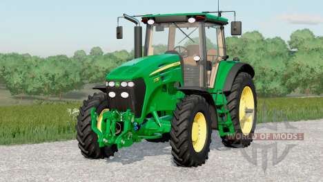 John Deere 7030 series〡wheels options для Farming Simulator 2017