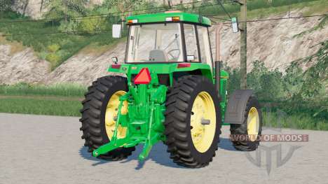 John Deere 7000 series〡tyre selection для Farming Simulator 2017