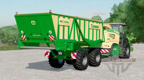Krone BiG X 1180 Cargo〡added truck horn sound для Farming Simulator 2017