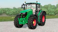 John Deere 6R series〡power selection для Farming Simulator 2017