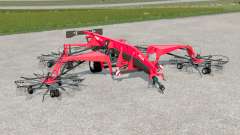Fella Juras 14055 Pro〡four-rotor rake для Farming Simulator 2017