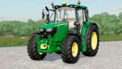 John Deere 6M series〡front hydraulic or weighᵵ для Farming Simulator 2017