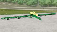 John Deere DB120〡various tire options для Farming Simulator 2017