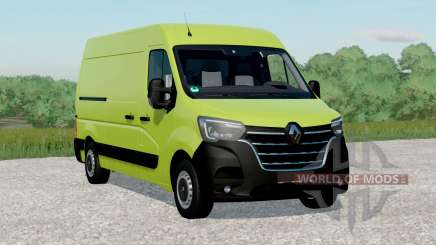 Renault Master L2H2 Van 2019〡color options для Farming Simulator 2017