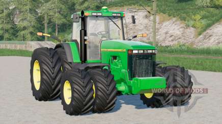 John Deere 8000 series〡updated all textures для Farming Simulator 2017