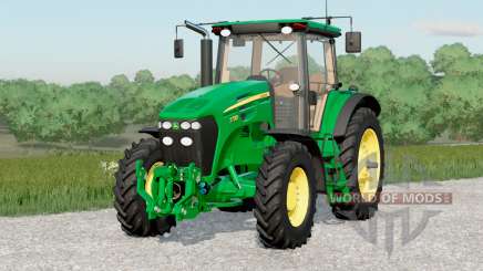 John Deere 7030 series〡wheels options для Farming Simulator 2017