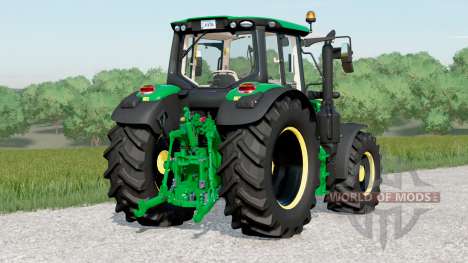 John Deere 6M series〡tires configurations для Farming Simulator 2017