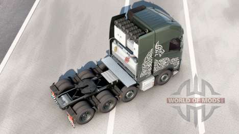 Volvo FH16 8x4 Tractor Globetrotter XL Cab 2014 для Euro Truck Simulator 2