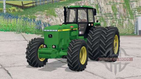 John Deere 4755〡3 wheels configurations для Farming Simulator 2015