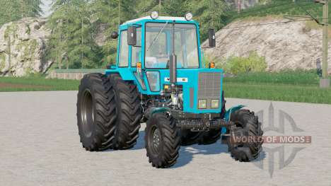 МТЗ-82 Беларус〡с другими узкими колёсами для Farming Simulator 2017