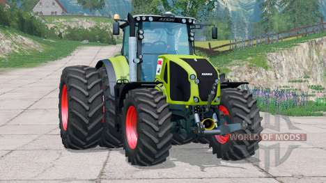 Claas Axion 950〡there are double wheels для Farming Simulator 2015