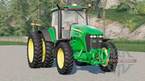 John Deere 7030〡all tire options overhauled для Farming Simulator 2017