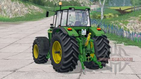 John Deere 7010 series〡teilweise waschbar для Farming Simulator 2015