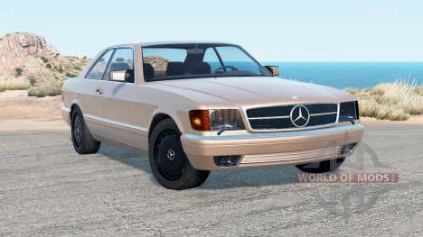 Mercedes-Benz 560 SEC (C126) 1986 для BeamNG Drive