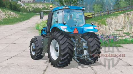 New Holland T8.320〡real engine для Farming Simulator 2015