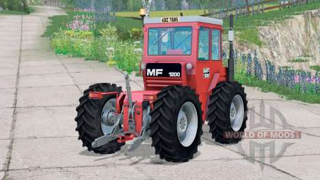Massey Ferguson 1200〡adjustable hitch для Farming Simulator 2015