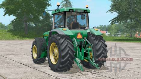 John Deere 8400〡has Michelin tires для Farming Simulator 2017