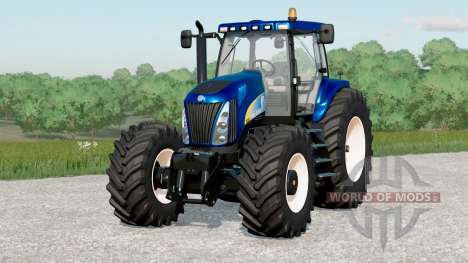 New Holland TG285〡with or without front fenders для Farming Simulator 2017