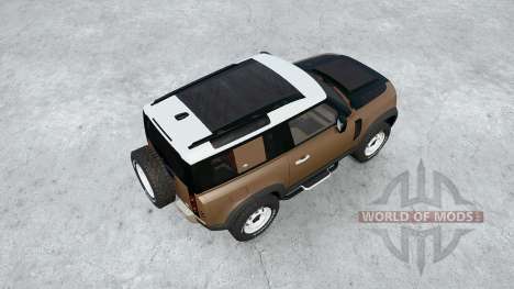 Land Rover Defender 90 SE Explorer Pack 2020 для Spintires MudRunner