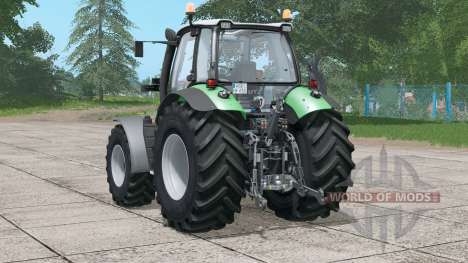 Deutz-Fahr Agrotron M 620〡with Michelin tires для Farming Simulator 2017
