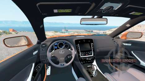 Lexus IS F (XE20) 2011 для BeamNG Drive