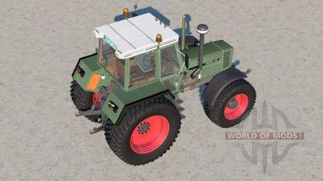 Fendt Favorit 600 LSA〡there are dual rear wheels для Farming Simulator 2017