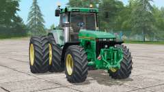 John Deere 8400〡has Michelin tires для Farming Simulator 2017