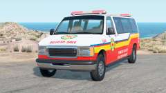 Gavril H-Series Firwood County Fire Department v1.1 для BeamNG Drive
