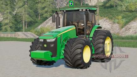 John Deere 8R series〡for Brazil для Farming Simulator 2017