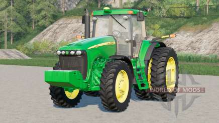 John Deere 8020 series〡includes front weight для Farming Simulator 2017