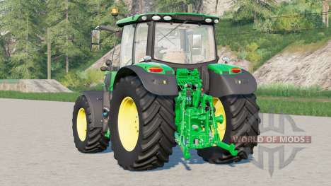 John Deere 6R series〡new configurations added для Farming Simulator 2017