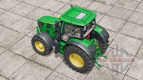 John Deere 6R series〡new driving physics для Farming Simulator 2017