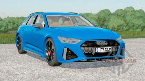 Audi RS 6 Avant (C8) 2019〡color choice для Farming Simulator 2017