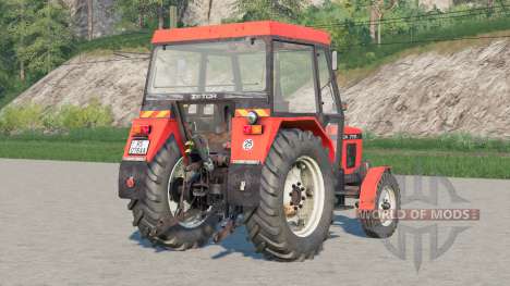 Zetor 7700〡2 different exhausts для Farming Simulator 2017