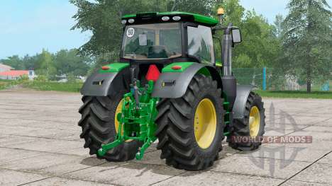 John Deere 6R series〡new driving physics для Farming Simulator 2017