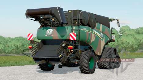 New Holland CR10.90〡in army camouflage для Farming Simulator 2017