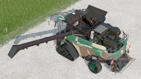 New Holland CR10.90〡in army camouflage для Farming Simulator 2017