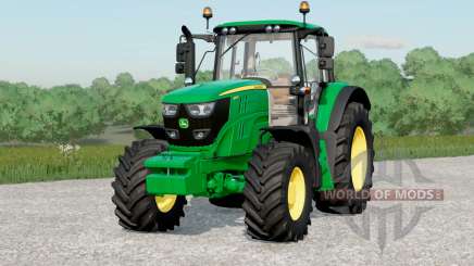 John Deere 6135M〡with or without front weight для Farming Simulator 2017