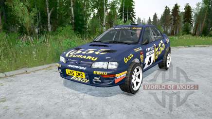Subaru Impreza WRC (GC) 1993 для MudRunner