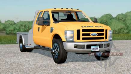 Ford F-350 Super Duty Super Cab Flatbed〡color choice для Farming Simulator 2017