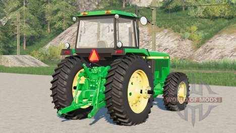 John Deere 4000 series〡reifenzuschaltfunktionen для Farming Simulator 2017