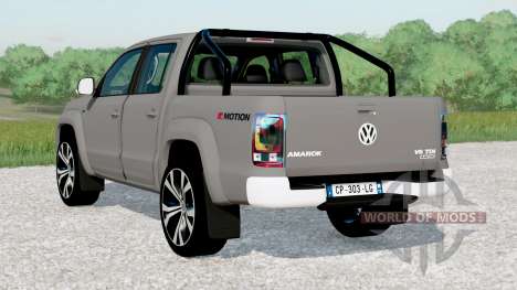 Volkswagen Amarok Double Cab〡max speed 161 km-h для Farming Simulator 2017