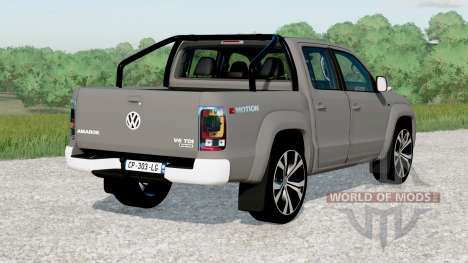 Volkswagen Amarok〡mid-size pick-up truck для Farming Simulator 2017