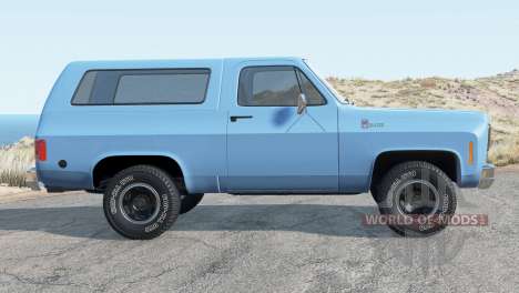 Chevrolet K5 Blazer Cheyenne 1976 для BeamNG Drive