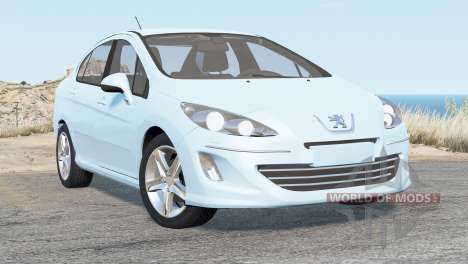 Peugeot 408 2012 для BeamNG Drive