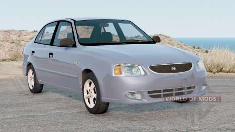 Hyundai Accent Sedan 2004 для BeamNG Drive